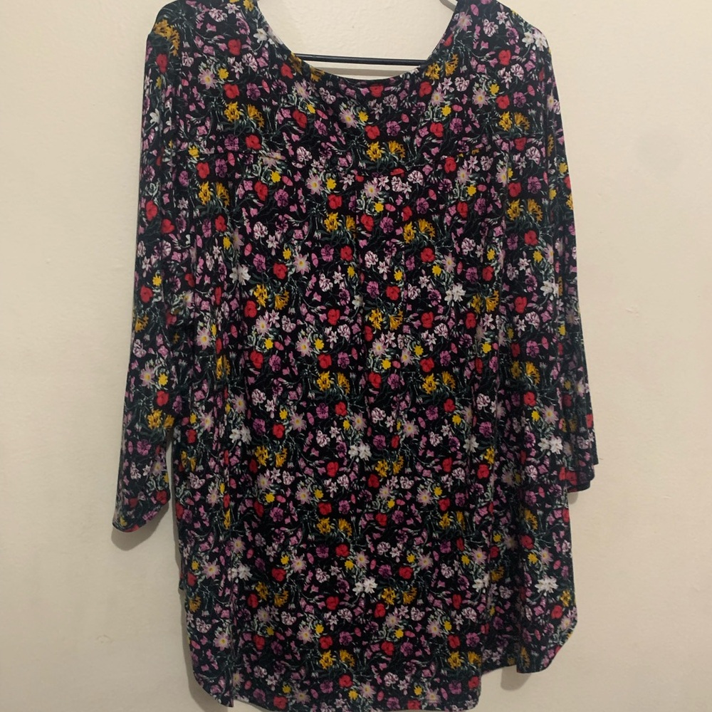 Philosophy  blouse with Vibrant Floral Pattern